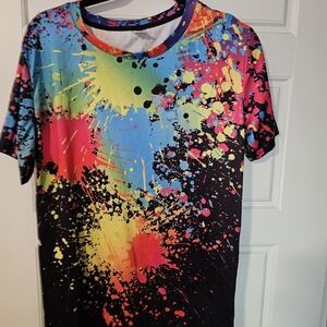Paint splatter shirt